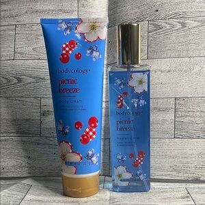 Bodycology Picnic Breeze Body Cream and Mist Set - Blue